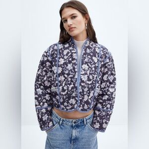 Mango Quilted reversible jacket